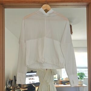 Buffbunny crop top jacket S White